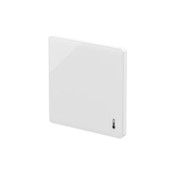 Temperatursensor glass hvit for veggboks.