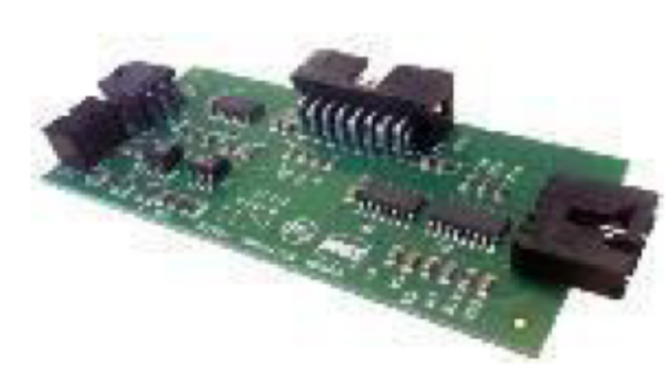 KNX-RS232 PCBA Set 1stk utg - utvidelse av 129931