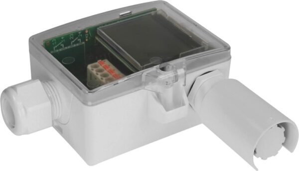FTA54+ Kombinert fukt- og temperaturtransmitter for veggmontasje med flere måleområder.