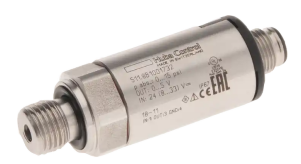 511 Trykktransmitter, -1..6bar, M12-plugg