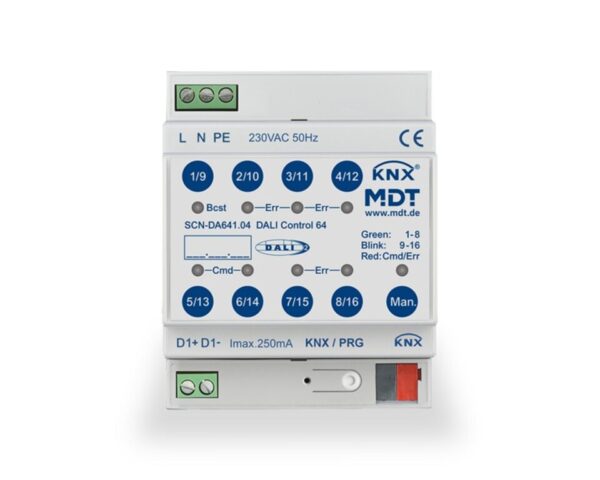 KNX Dali-2 Grensesnitt 2x64 m/Tunable White