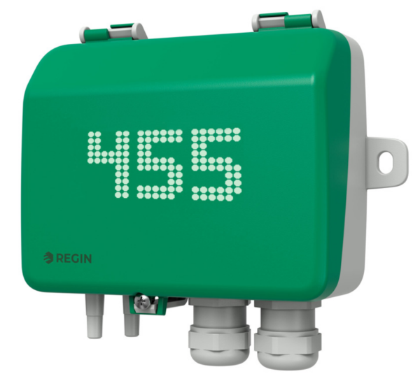 Presigo differansetrykktransmitter, 7 trykkområder. 24VUC
