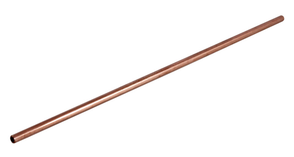 DTK-R, Ø6mm glødd kobberrør for DTK, 30cm