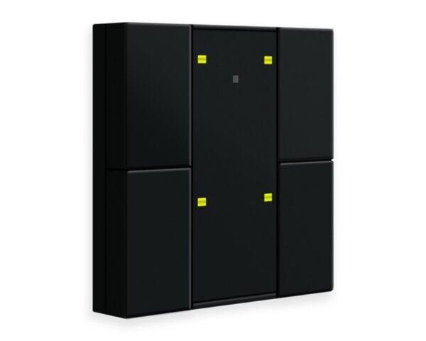 KNX RF Trådløs Bryter 2k. Sort