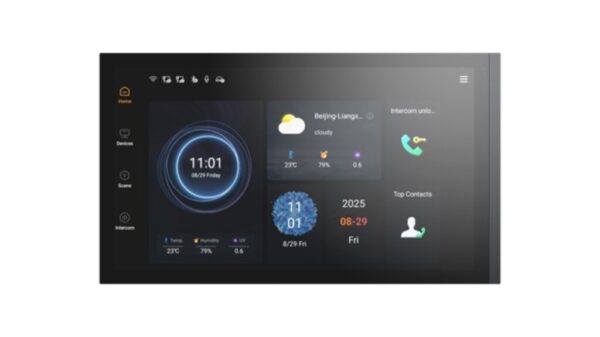 KNXs Smart Touch S13, Sort/Sort. 328x189